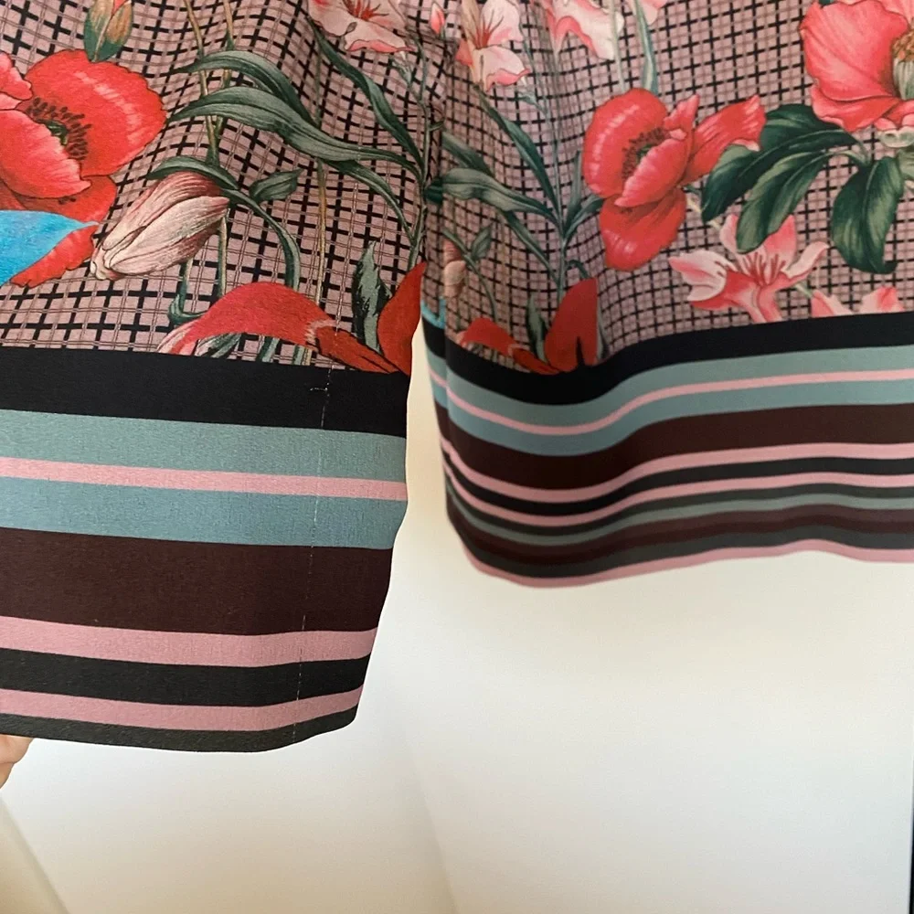 Zara floral print jacket - Picture 7 of 7